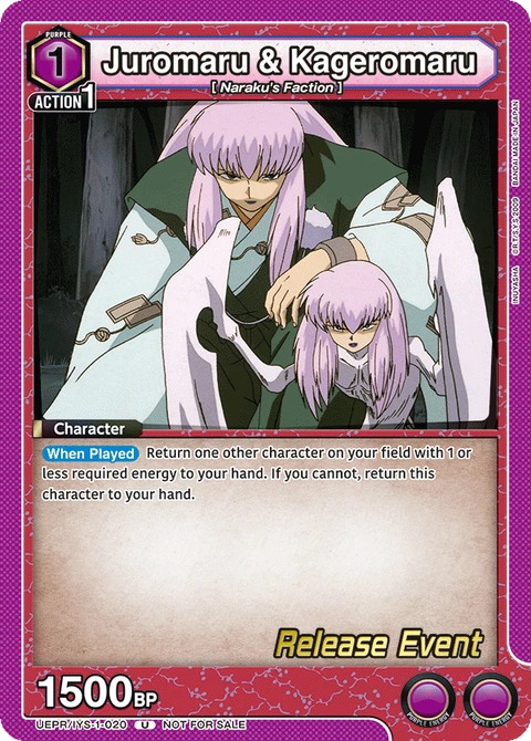 Juromaru & Kageromaru - Union Arena (English) card