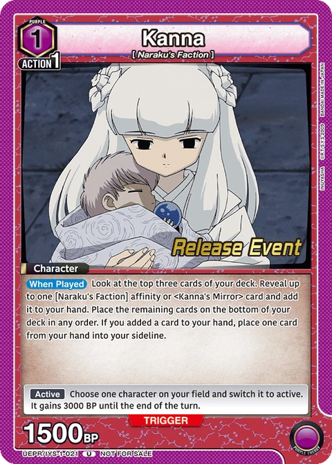 Kanna - Union Arena (English) card