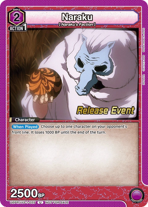 Naraku - Union Arena (English) card