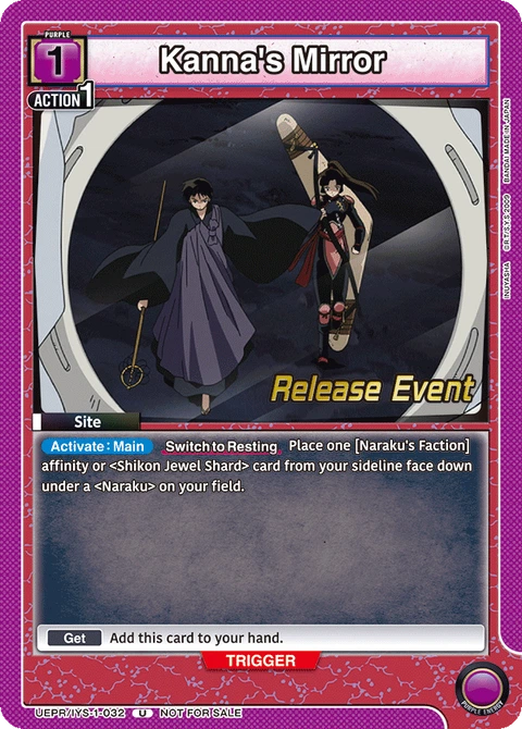 Kanna's Mirror - Union Arena (English) card