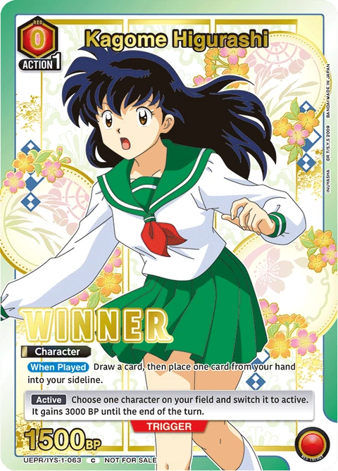Kagome Higurashi - Union Arena (English) card
