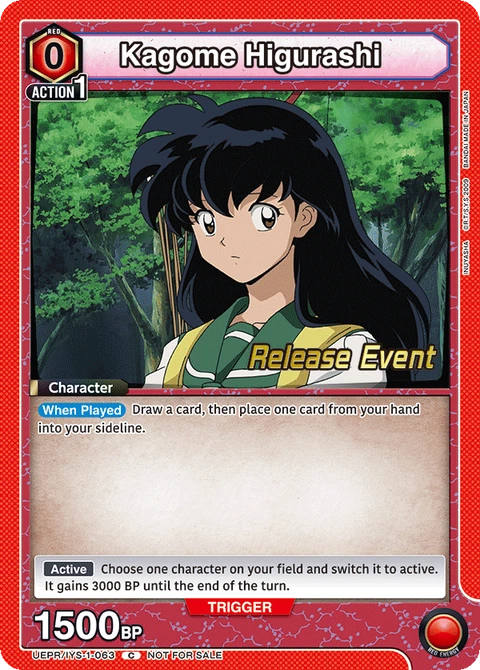 Kagome Higurashi - Union Arena (English) card