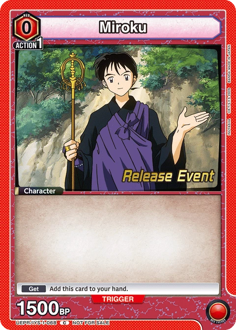 Miroku - Union Arena (English) card