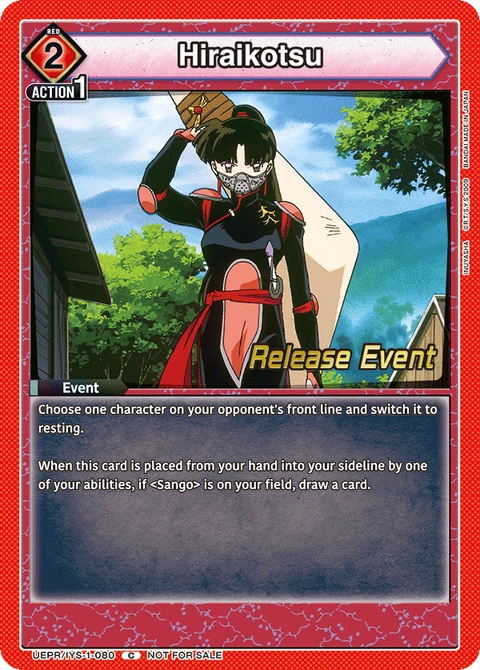 Hiraikotsu - Union Arena (English) card