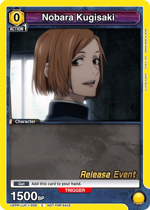 Nobara Kugisaki - Union Arena (English) card