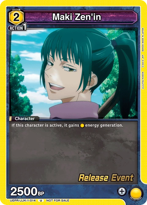 Maki Zen'in - Union Arena (English) card