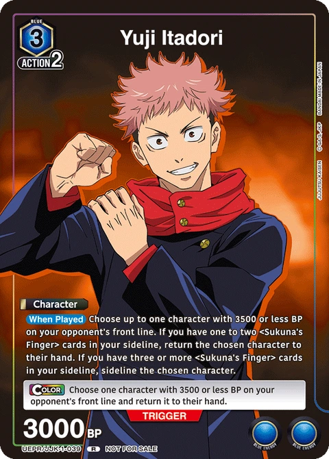 Yuji Itadori - Union Arena (English) card