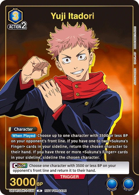 Yuji Itadori - Union Arena (English) card