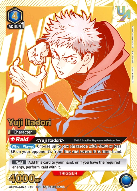 Yuji Itadori - Union Arena (English) card