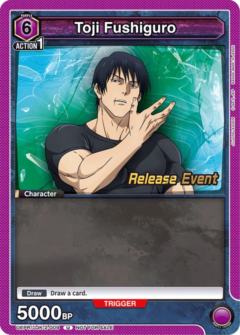 Toji Fushiguro - Union Arena (English) card