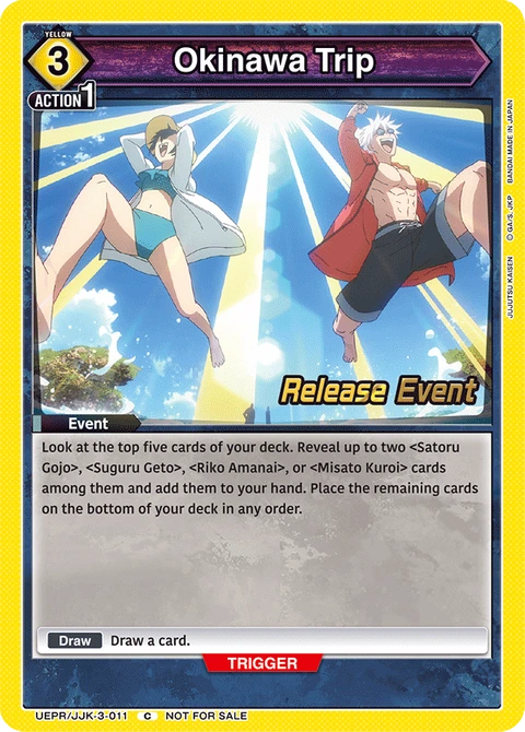 Okinawa Trip - Union Arena (English) card
