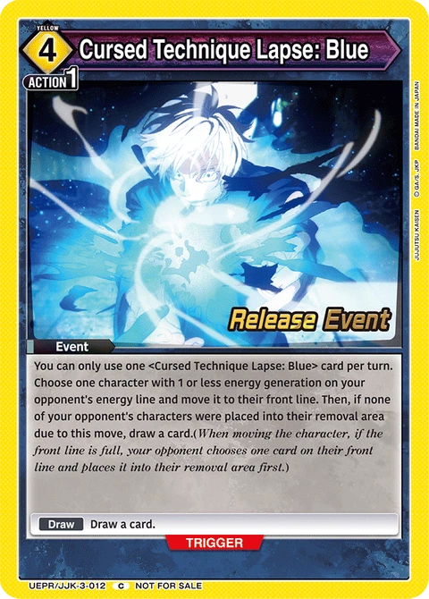 Cursed Technique Lapse: Blue - Union Arena (English) card