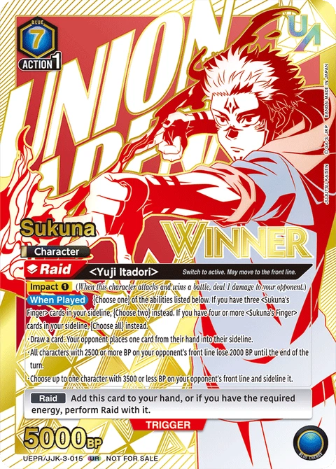 Sukuna - Union Arena (English) card
