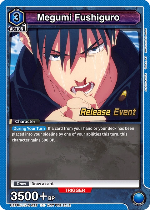 Megumi Fushiguro - Union Arena (English) card