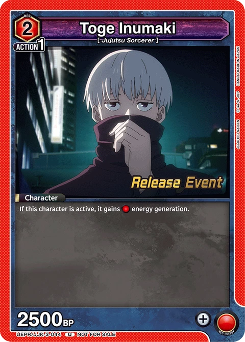 Toge Inumaki - Union Arena (English) card