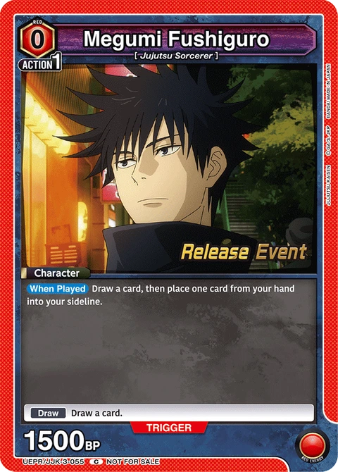 Megumi Fushiguro - Union Arena (English) card