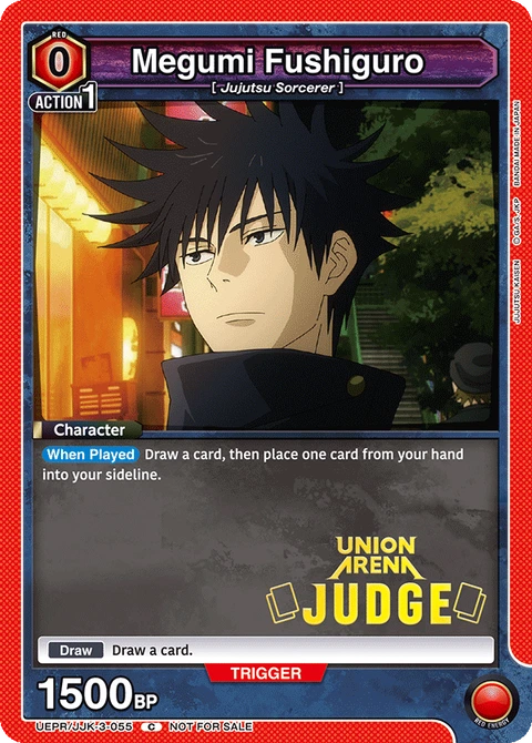 Megumi Fushiguro - Union Arena (English) card