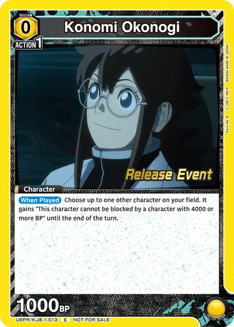 Konomi Okonogi - Union Arena (English) card