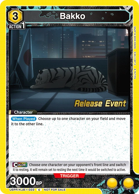 Bakko - Union Arena (English) card