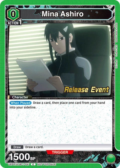 Mina Ashiro - Union Arena (English) card
