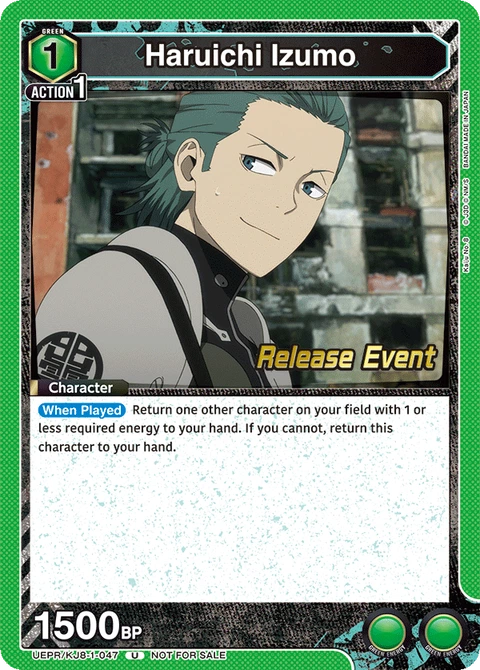 Haruichi Izumo - Union Arena (English) card