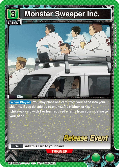 Monster Sweeper Inc. - Union Arena (English) card