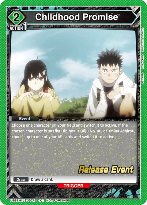 Childhood Promise - Union Arena (English) card