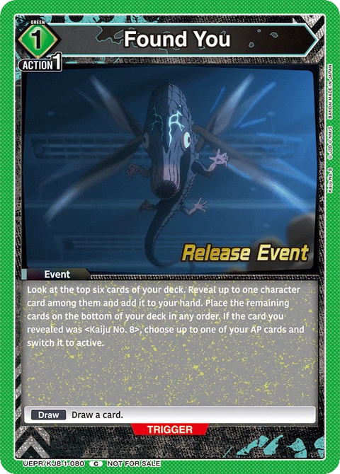 Found You - Union Arena (English) card