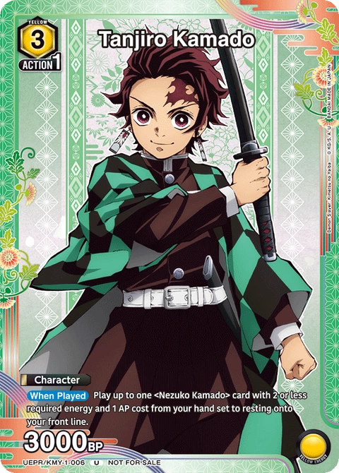 Tanjiro Kamado - Union Arena (English) card