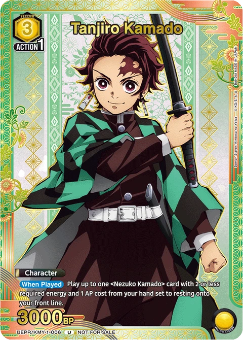 Tanjiro Kamado - Union Arena (English) card