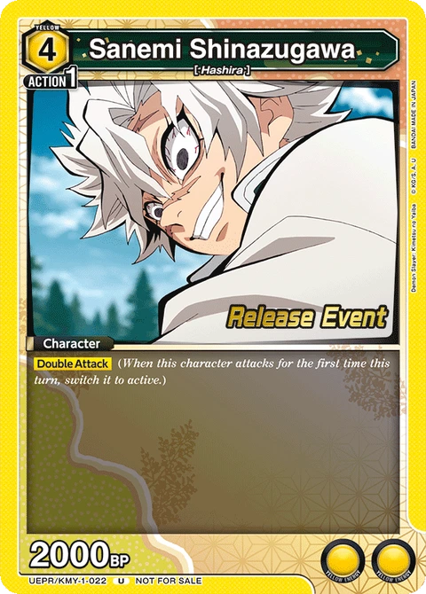 Sanemi Shinazugawa - Union Arena (English) card