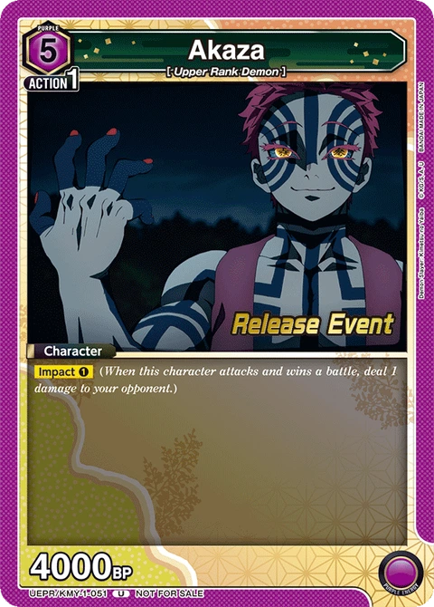 Akaza - Union Arena (English) card