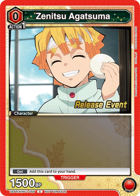 Zenitsu Agatsuma - Union Arena (English) card