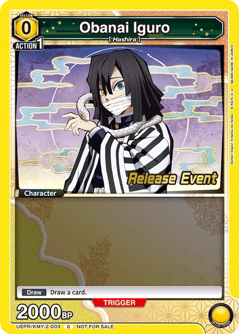 Obanai Iguro - Union Arena (English) card