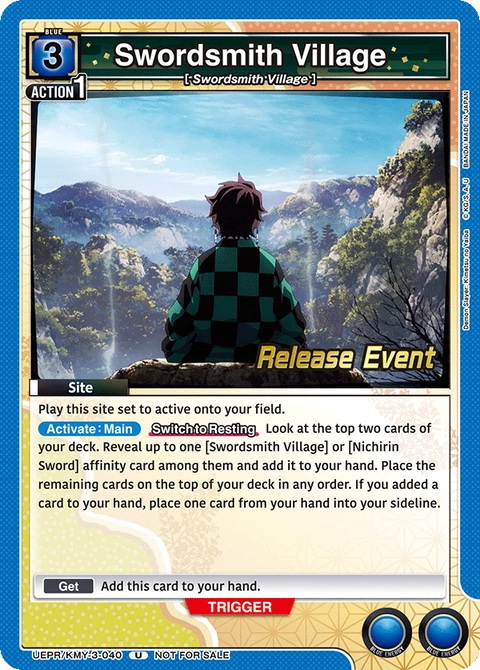 Swordsmith Village - Union Arena (English) card