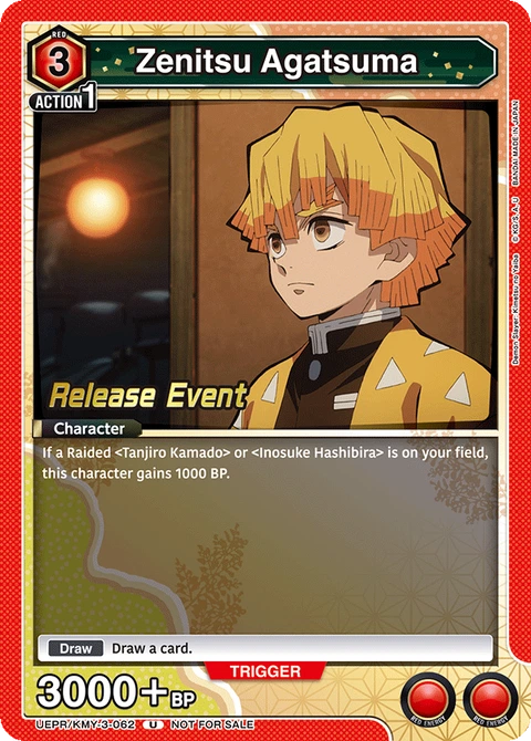 Zenitsu Agatsuma - Union Arena (English) card