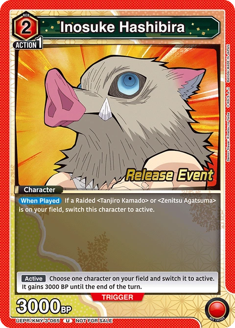 Inosuke Hashibira - Union Arena (English) card