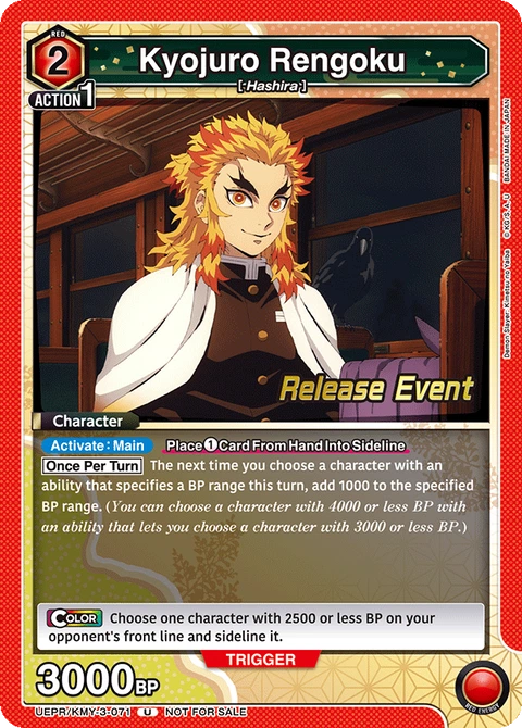 Kyojuro Rengoku - Union Arena (English) card