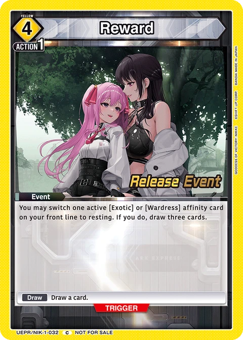 Reward - Union Arena (English) card