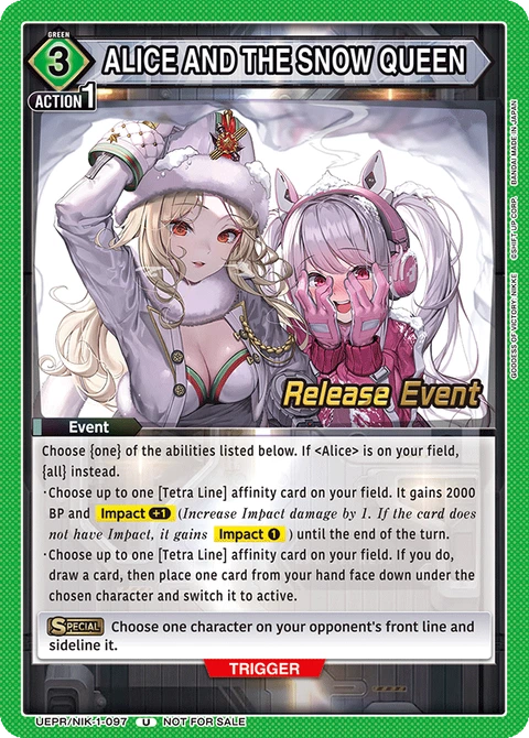 ALICE AND THE SNOW QUEEN - Union Arena (English) card