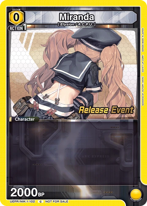 Miranda - Union Arena (English) card