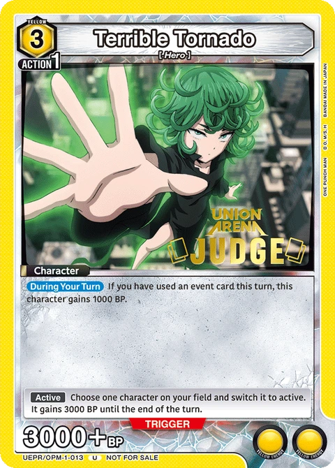 Terrible Tornado - Union Arena (English) card
