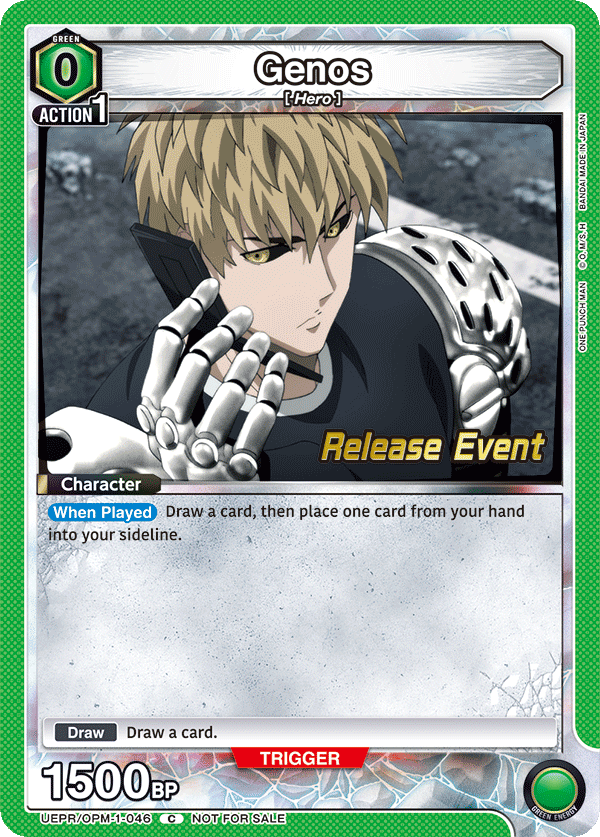 Green One Punch Man