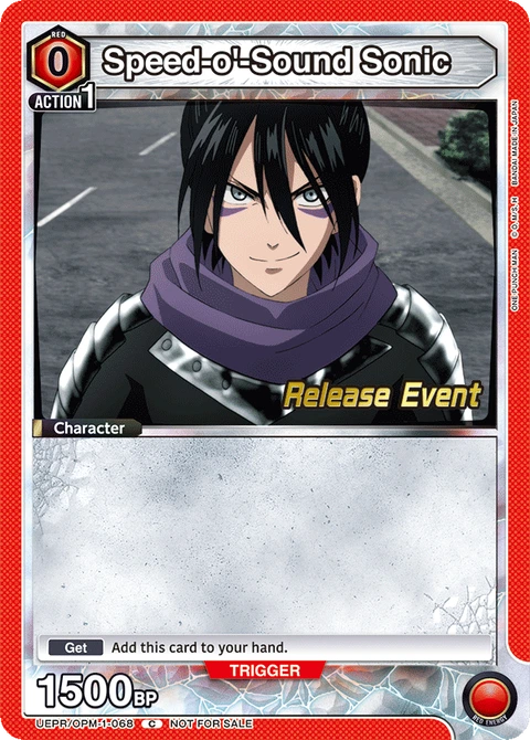 Speed-o'-Sound Sonic - Union Arena (English) card