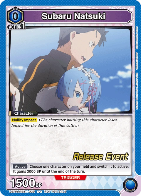 Subaru Natsuki - Union Arena (English) card