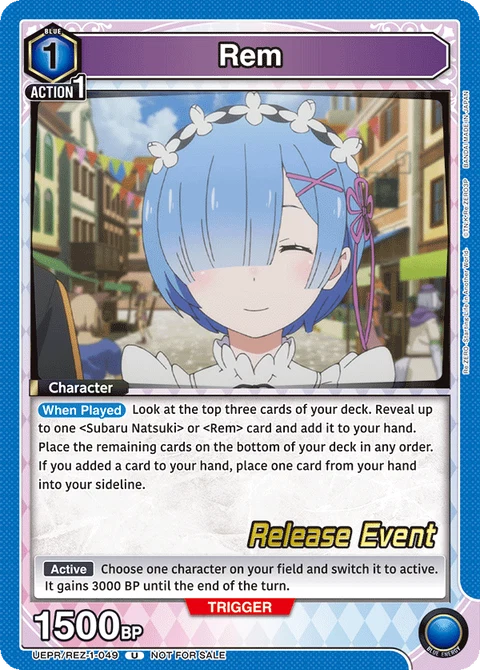 Rem - Union Arena (English) card