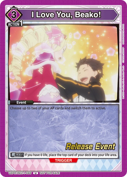 I Love You, Beako! - Union Arena (English) card
