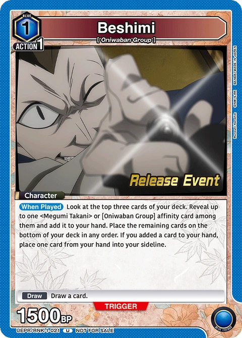 Beshimi - Union Arena (English) card