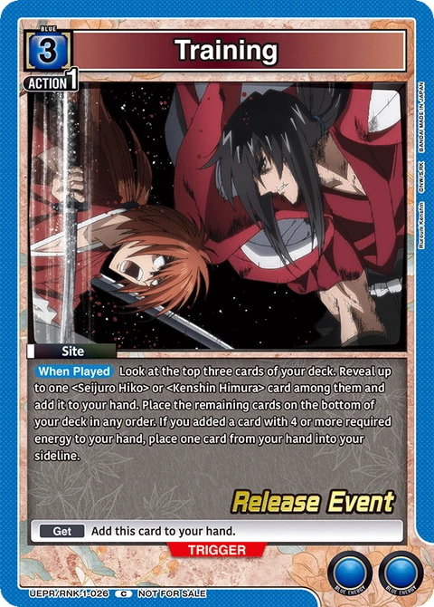 Training - Union Arena (English) card