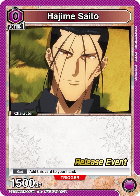 Hajime Saito - Union Arena (English) card